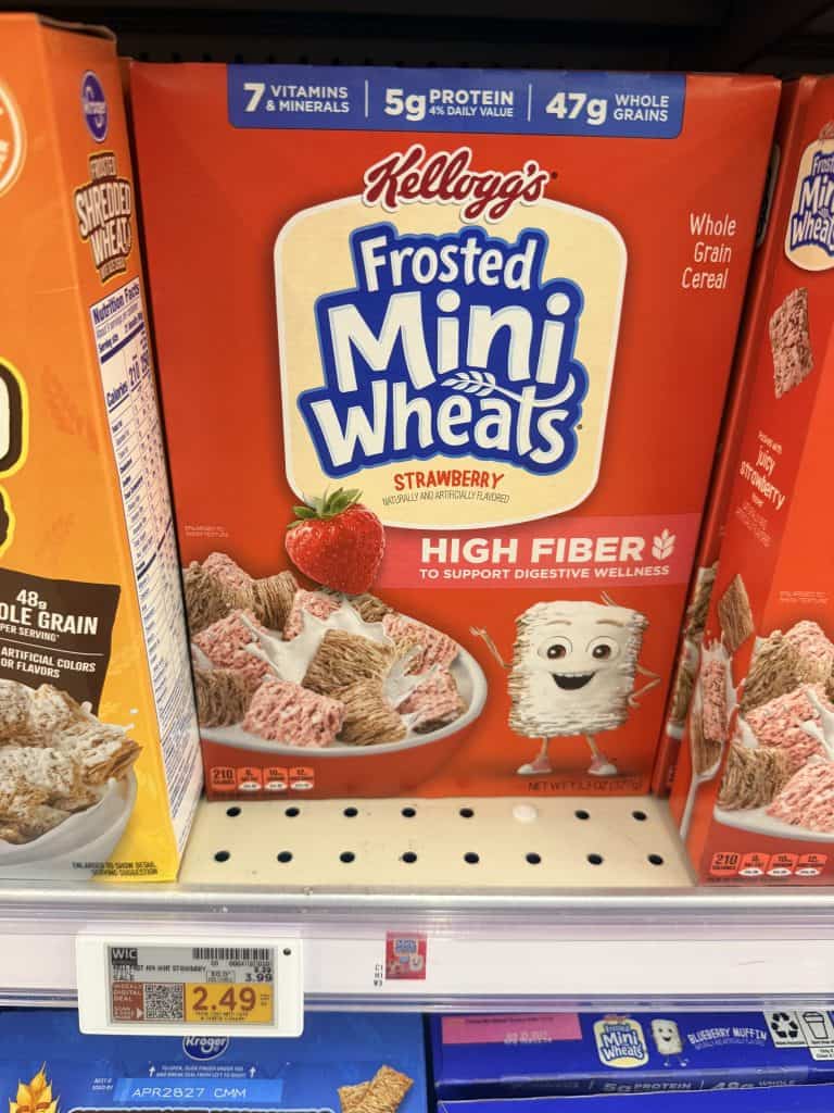 kellogg's cereal kroger shelf image (17)