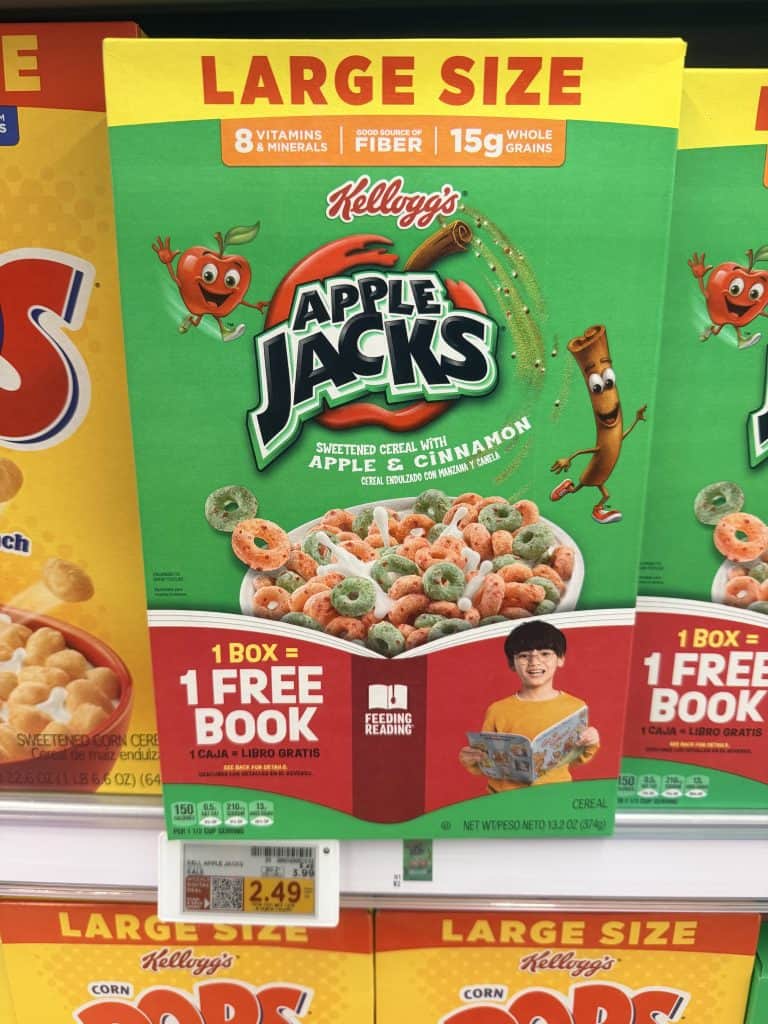 kellogg's cereal kroger shelf image (17)