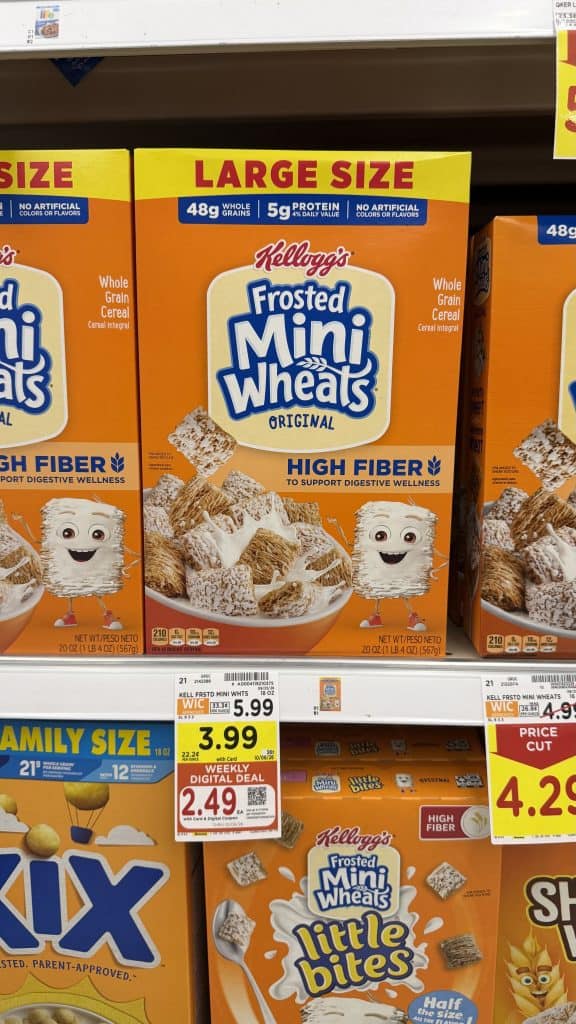 kellogg's cereal kroger shelf image (17)