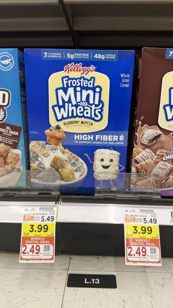 kellogg's cereal kroger shelf image (17)