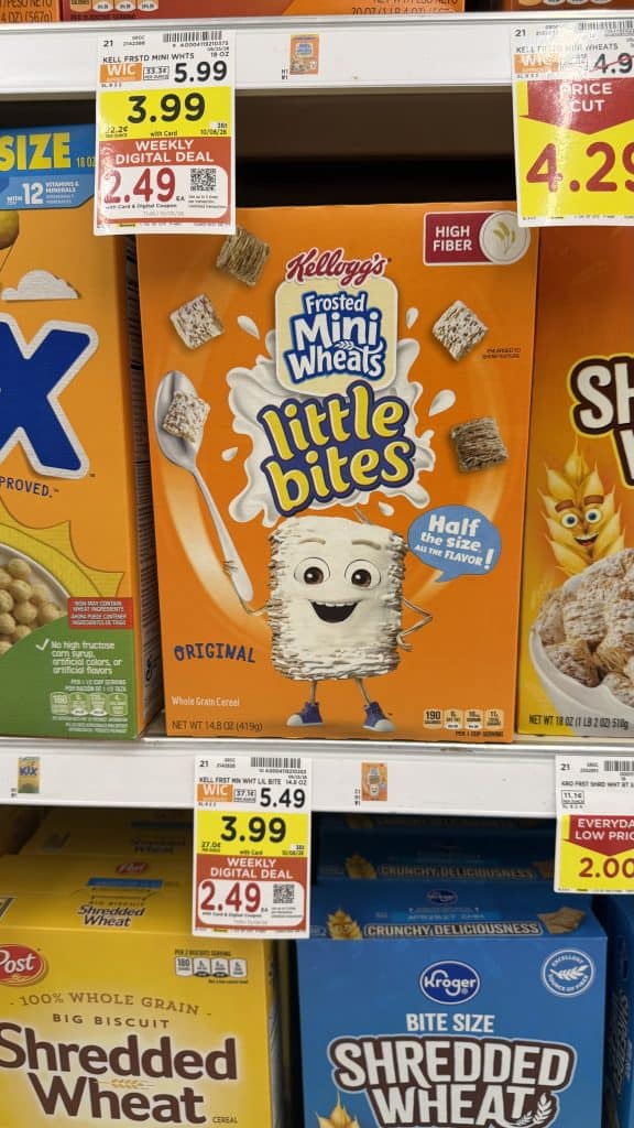 kellogg's cereal kroger shelf image (17)