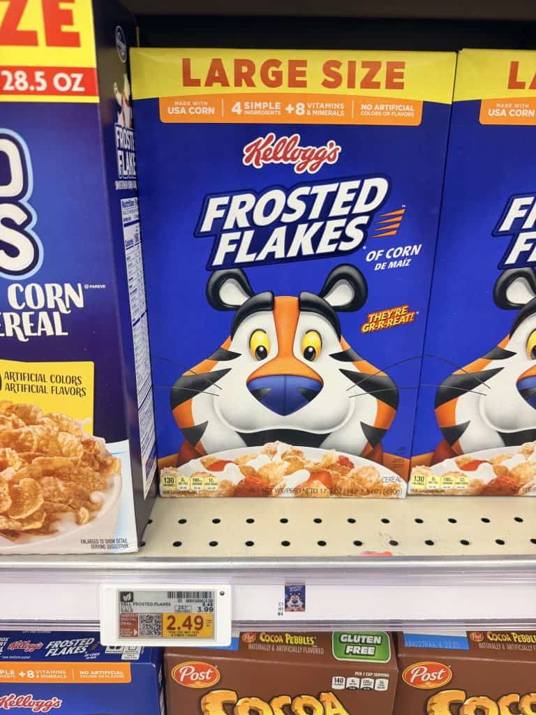 kellogg's cereal kroger shelf image (17)