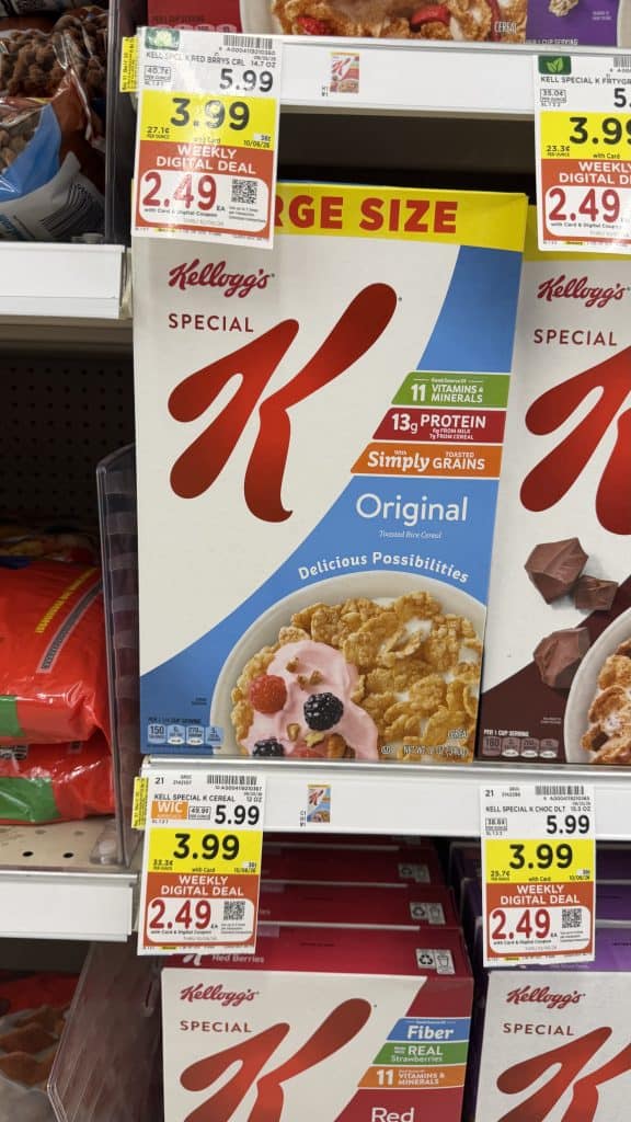 kellogg's cereal kroger shelf image (17)