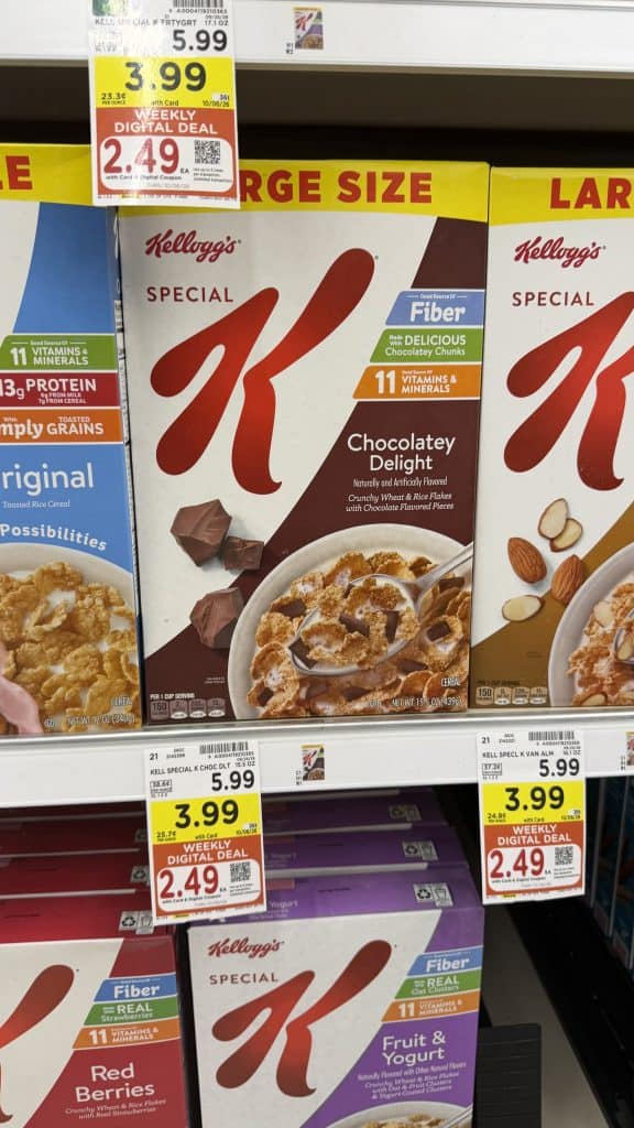 kellogg's cereal kroger shelf image (17)