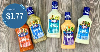 kraft salad dressing kroger krazy