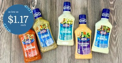 kraft salad dressing kroger krazy
