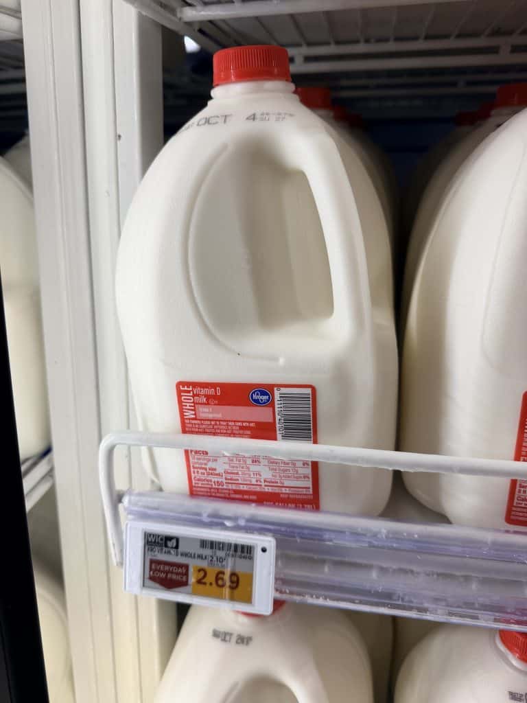kroger milk shelf image (4)