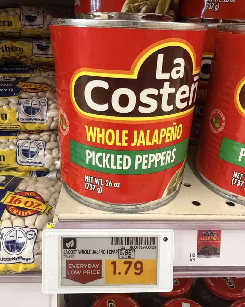 la costena kroger shelf image