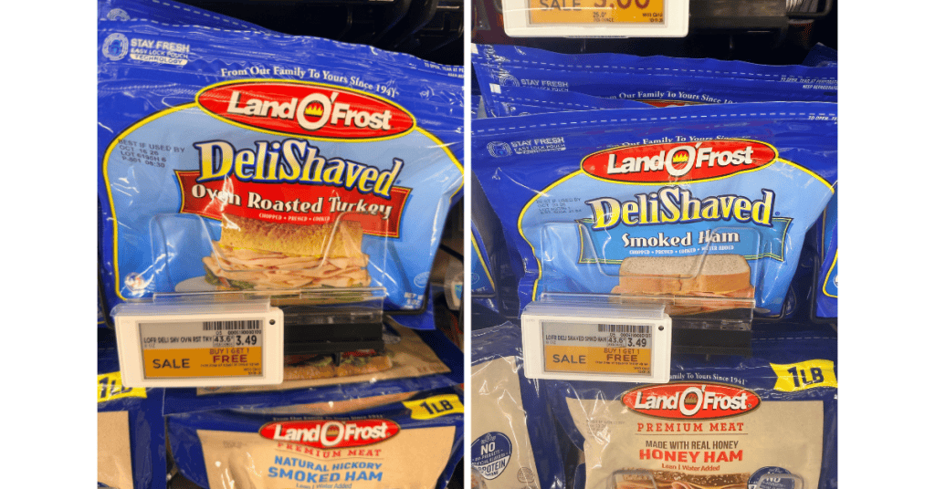 land o frost deli meat kroger shelf image