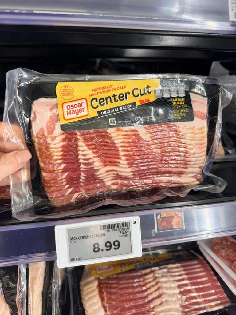 oscar mayer bacon kroger shelf image (2)
