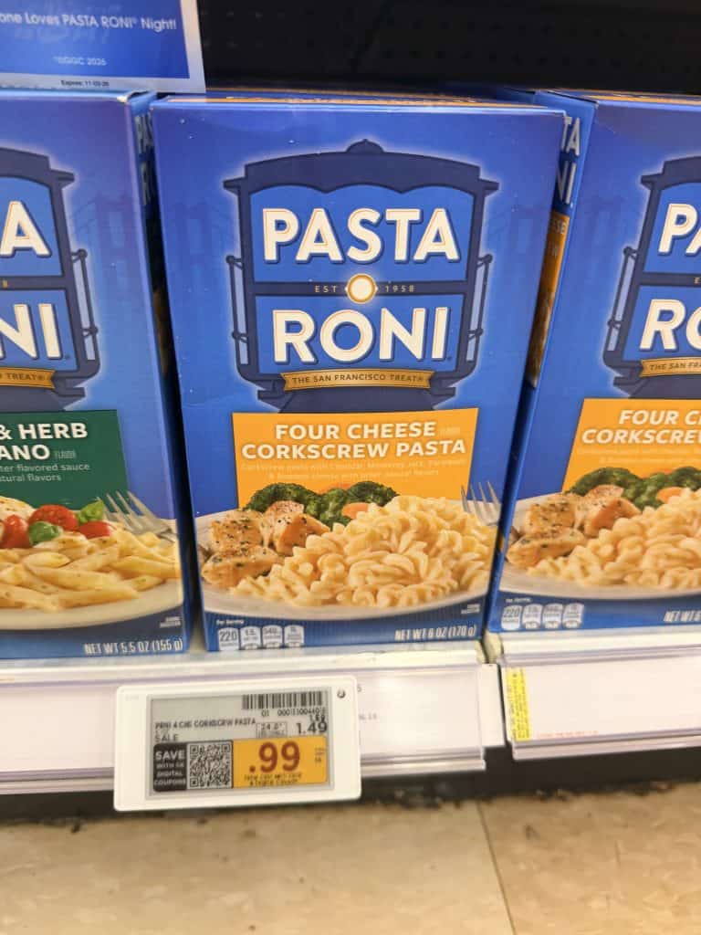 pasta roni kroger shelf image (1)