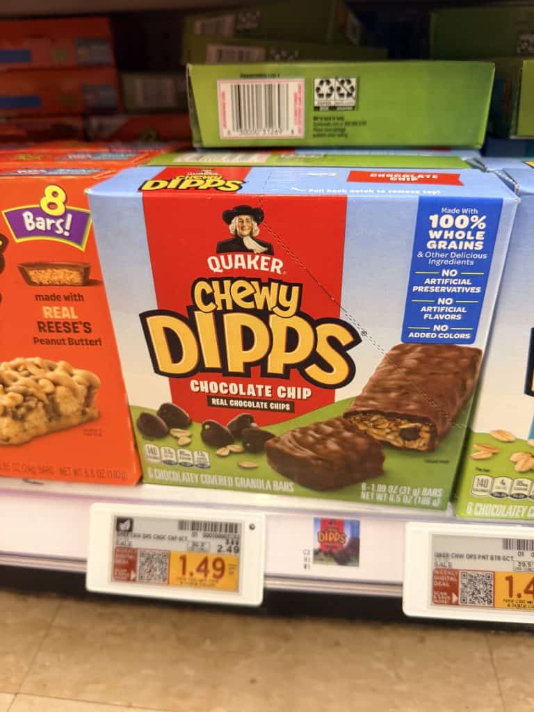 quaker chewy bars kroger shelf image (1)