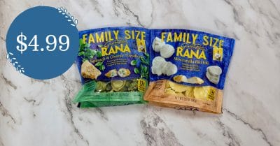 rana pasta family size kroger krazy