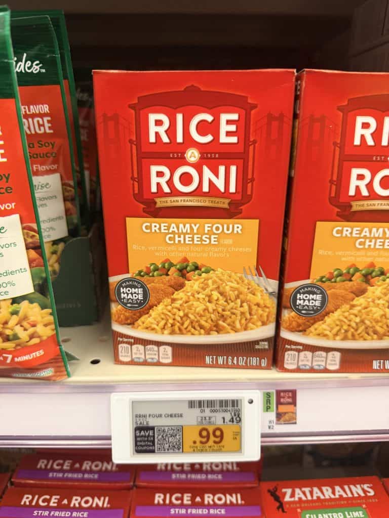 rice a roni kroger shelf image (3)
