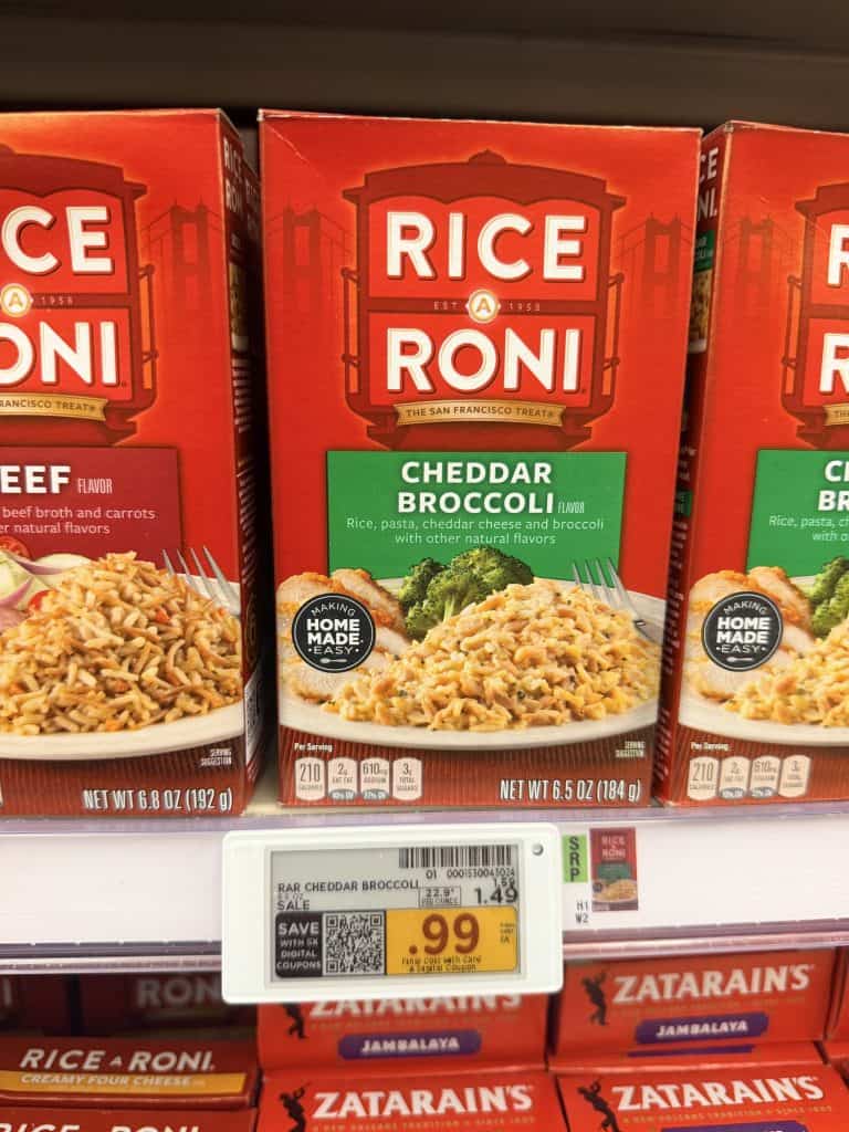 rice a roni kroger shelf image (3)