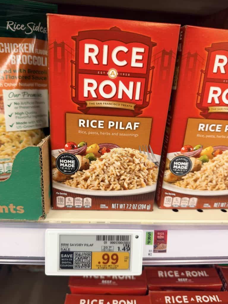 rice a roni kroger shelf image (3)