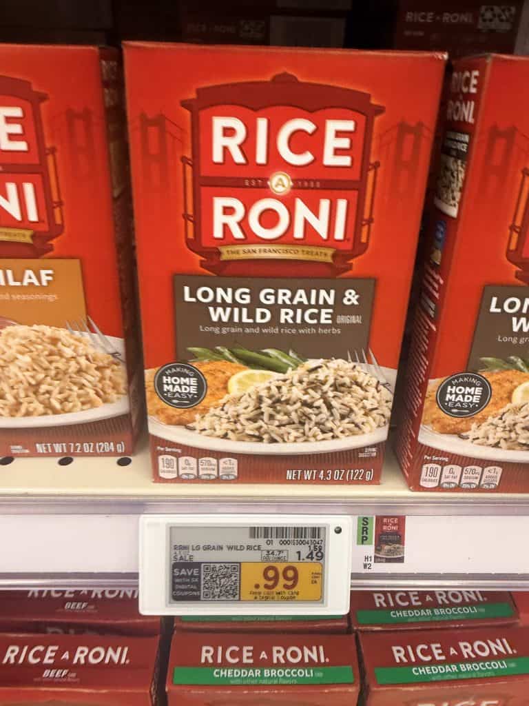rice a roni kroger shelf image (3)