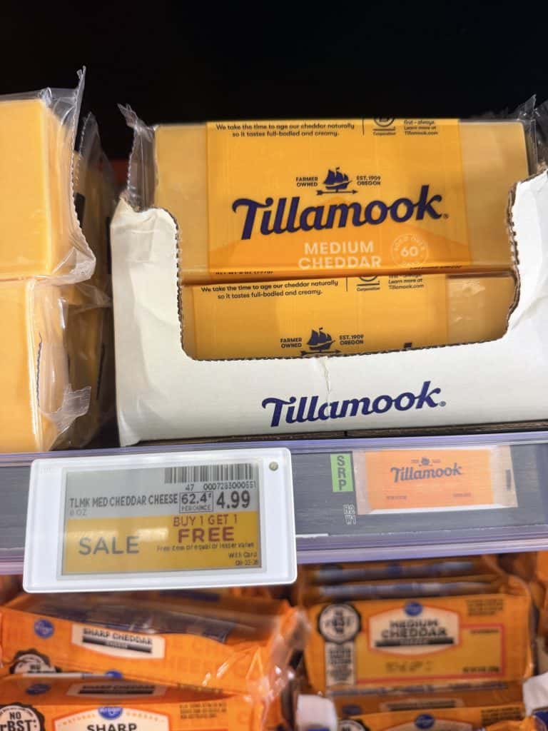 tillamook blocks kroger shelf image (2)