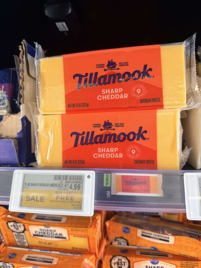 tillamook blocks kroger shelf image (2)