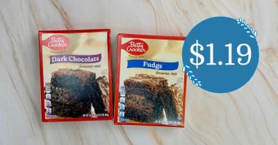 Betty Crocker Brownie Mixes Kroger Krazy