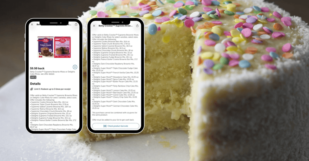 Betty Crocker Ibotta Rebate Kroger