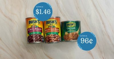 Bush's Chili Beans Kroger Krazy