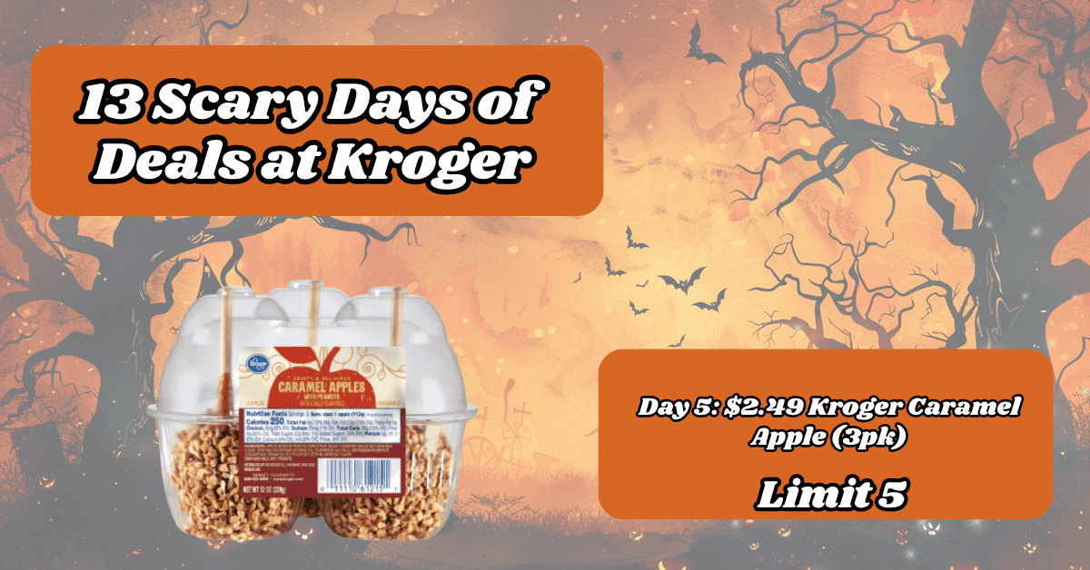 (Day FIVE) Kroger Daily Deal Drop! 13 Days of Savings