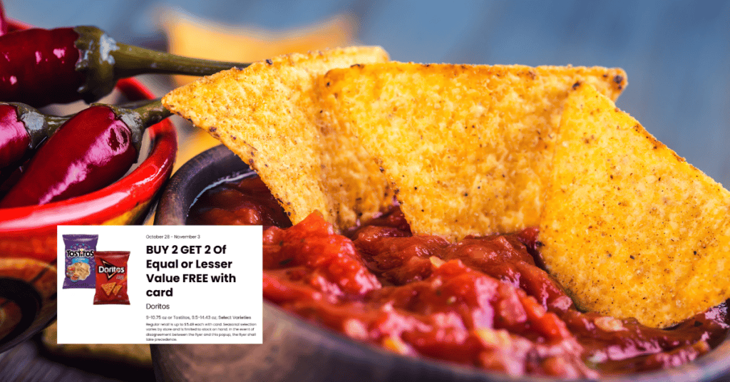 Doritos and Tostitos Kroger Sale