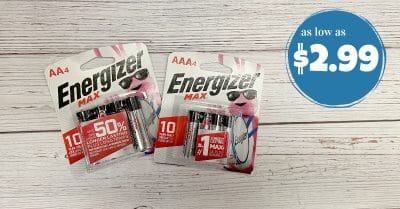 Energizer Max Batteries kroger krazy 2