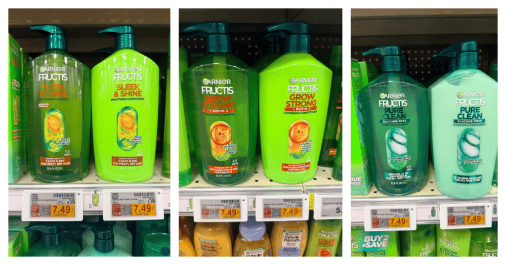 Garnier Fructis Kroger Shelf Image