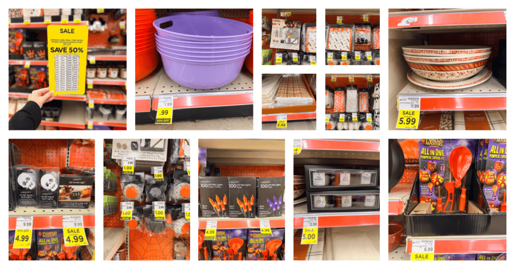 Halloween Decor Kroger Shelf Images