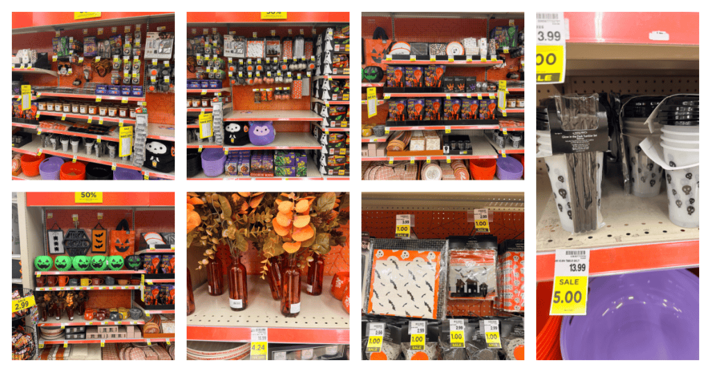 Halloween Decor Kroger Shelf Images