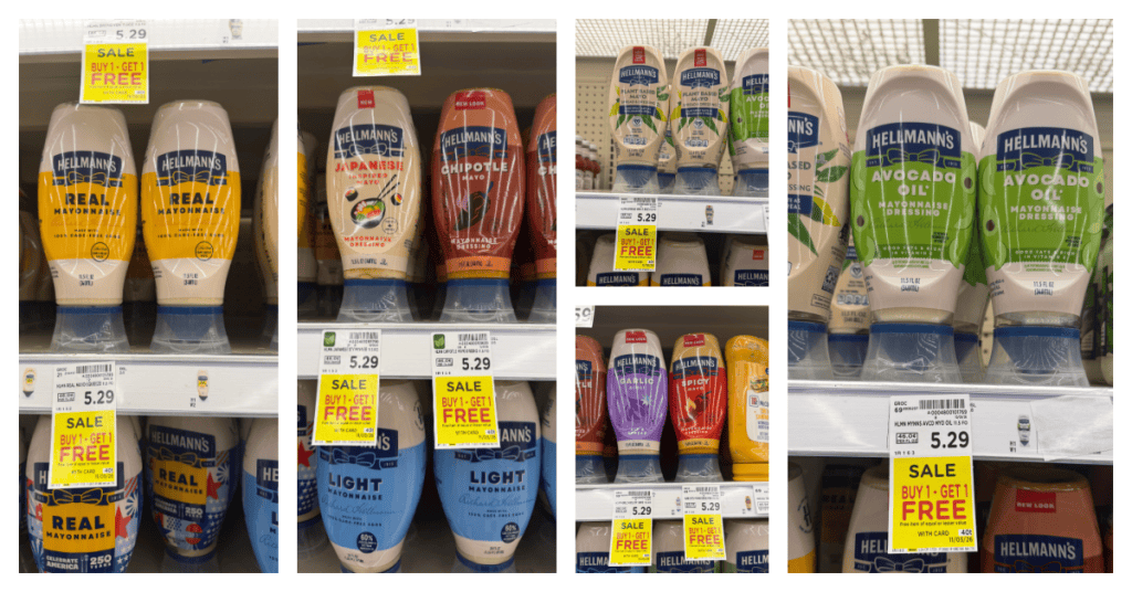Hellmann's Mayo Kroger Shelf Image
