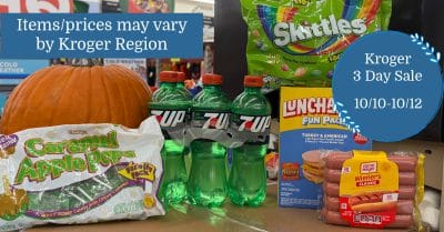 Kroger 3 Day Sale Kroger Krazy
