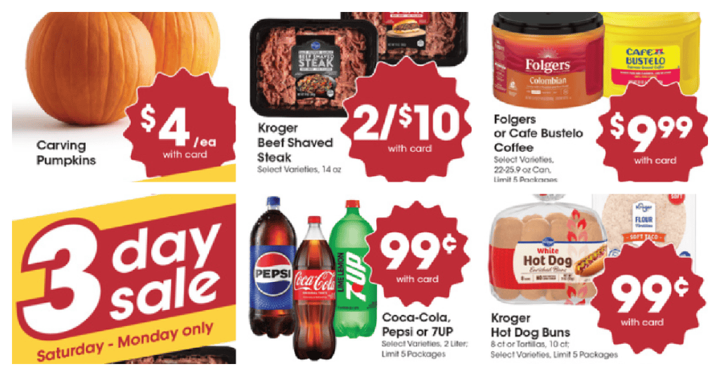 Kroger 3 day sale kroger images