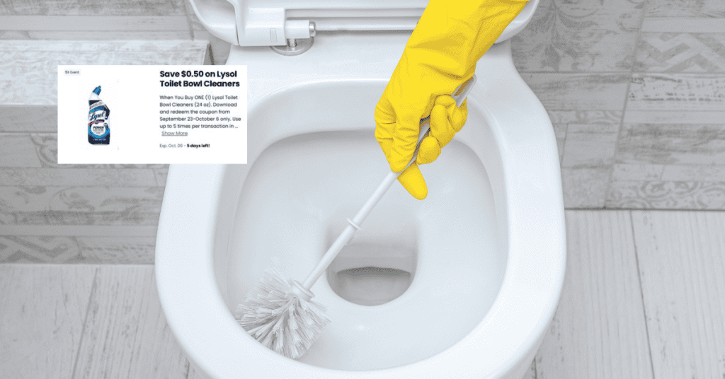 Lysol Toilet Bowl Cleaner Kroger Digital Coupon