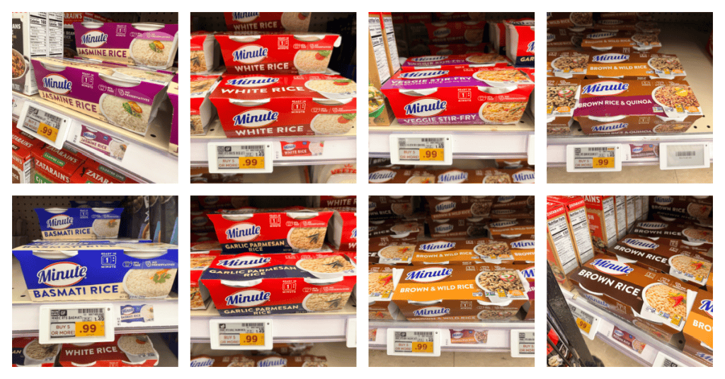 Minute Rice Kroger Shelf Images