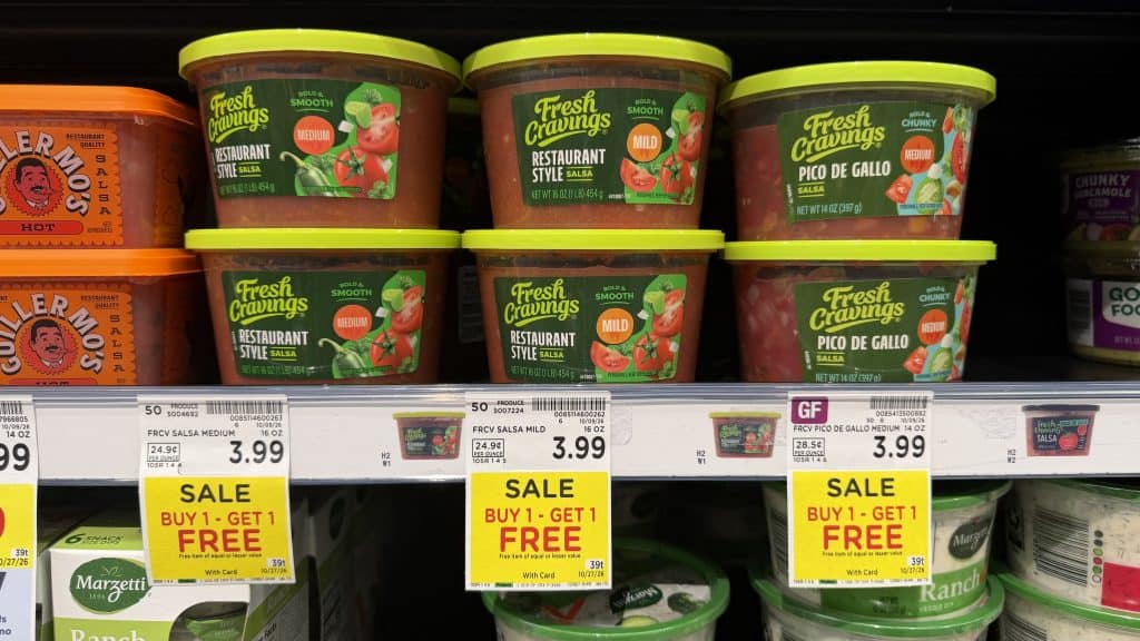 Fresh Cravings Salsa Kroger Shelf image