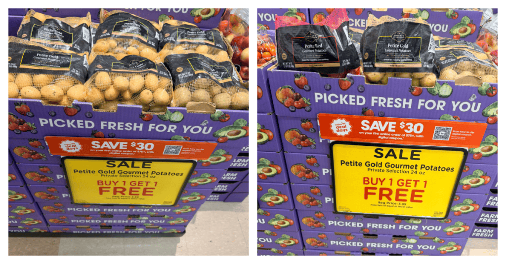 Private Selection Gourmet Potatoes Kroger shelf image