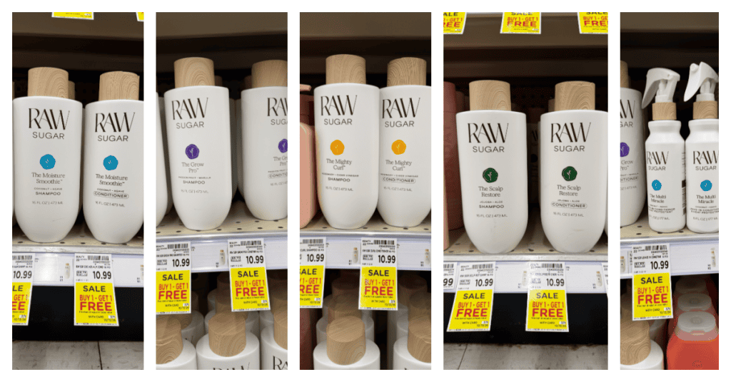 Raw Sugar Hair Care Kroger Shelf Image