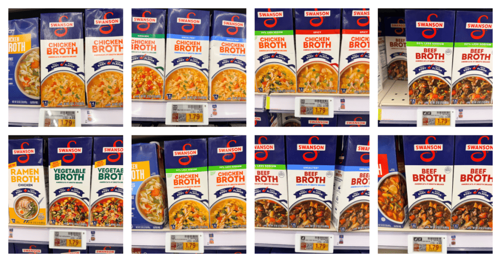 Swanson Broth Kroger Shelf Image