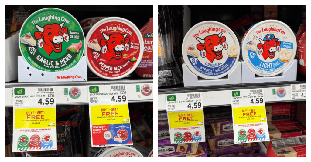 The Laughing Cow Kroger Shelf Image