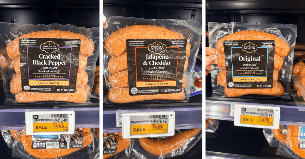 private selection smoked sausage
