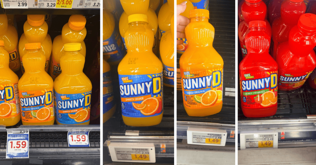 sunny d kroger shelf image