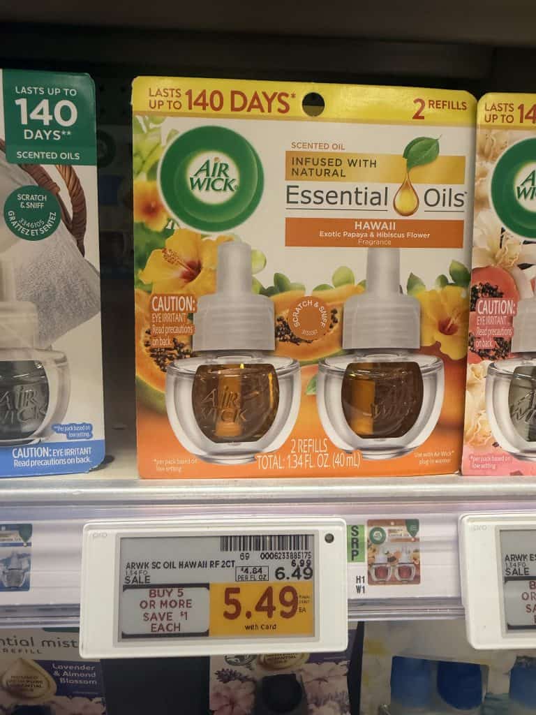 air wick refills kroger shelf image (7)