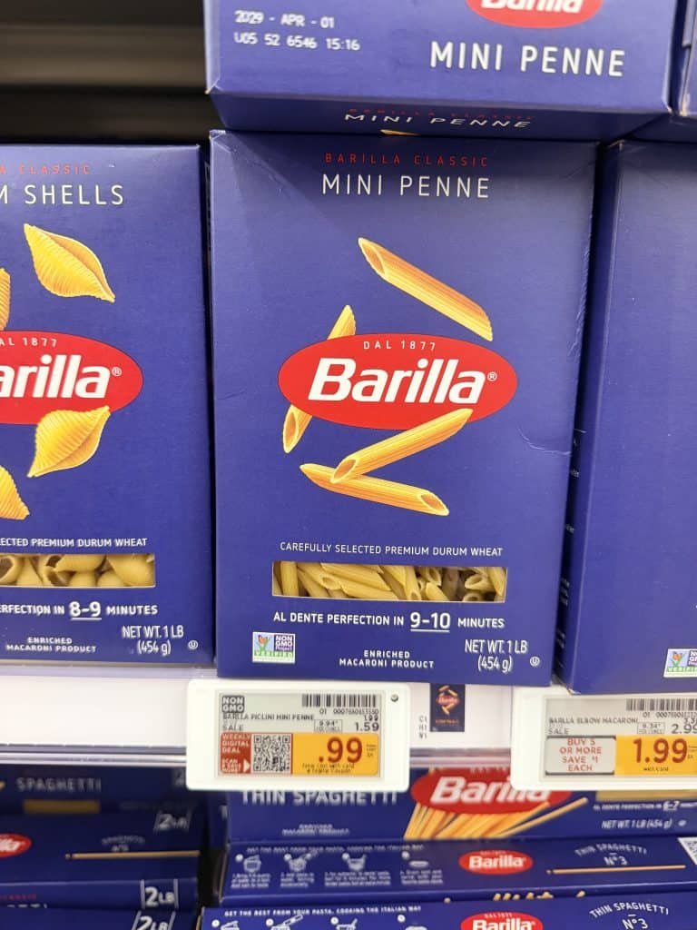 barilla pasta kroger shelf image (1)