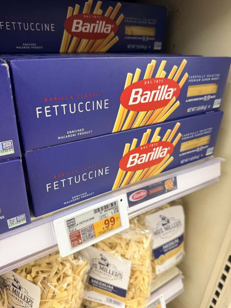 barilla pasta kroger shelf image (1)