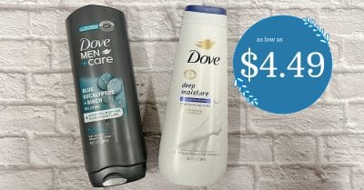 dove and dove+men care body wash kroger krazy