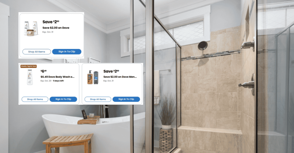 dove body wash kroger coupons