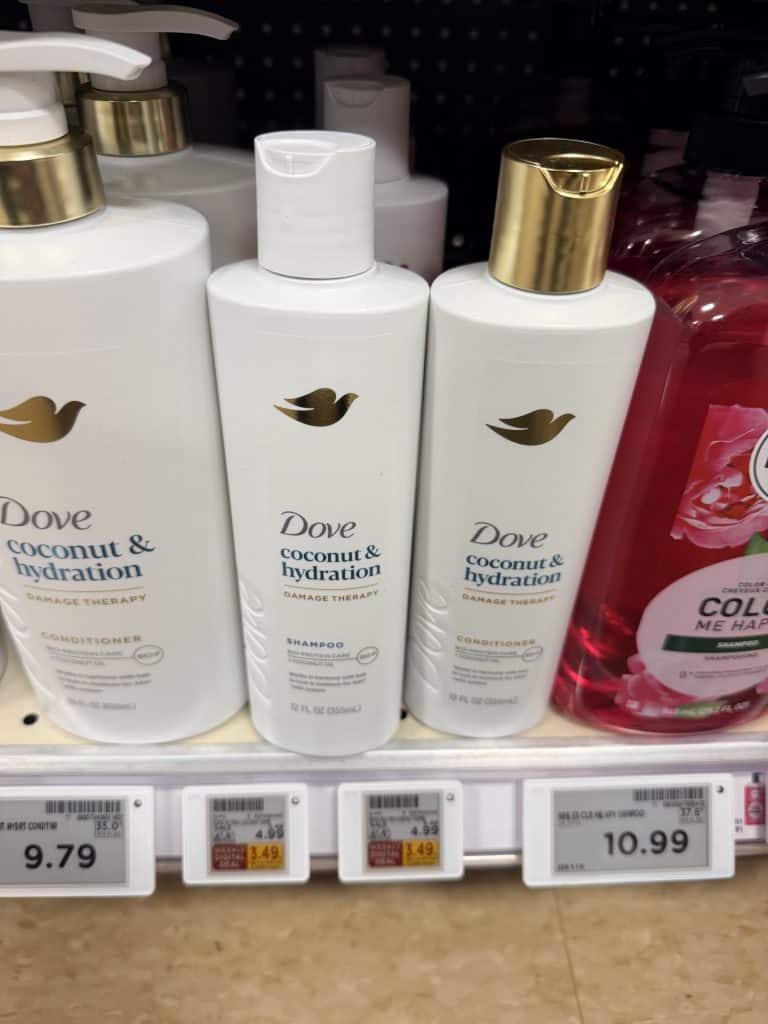 dove shampoo kroger shelf image (5)